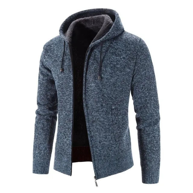 Stylish men's insulated sweatshirt WARMIE