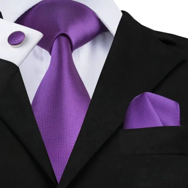 Men's luxury business set | Tie, Handkerchief, Cufflinks