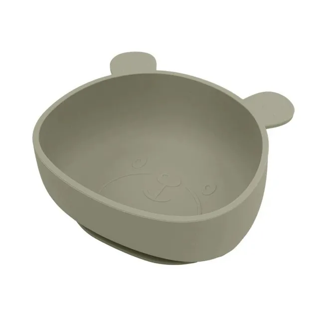 Silicone bowl with ears