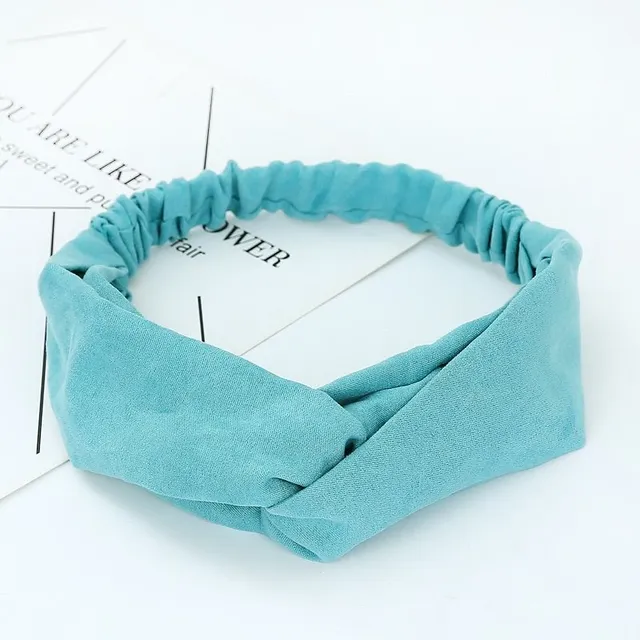 Women's headband with cross in different colours