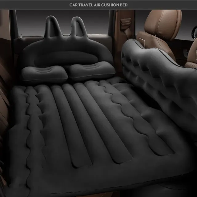 Travel comfortably with an inflatable car mattress - Ideal for trips and caravans!