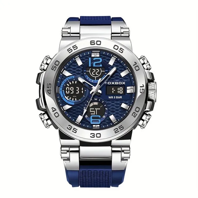 Montre de sport étanche pour homme avec double affichage