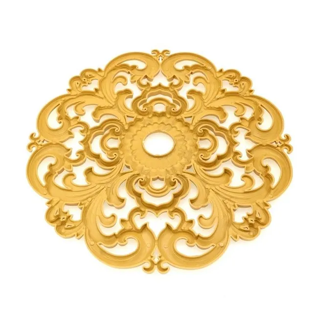 Decorative gold ornament