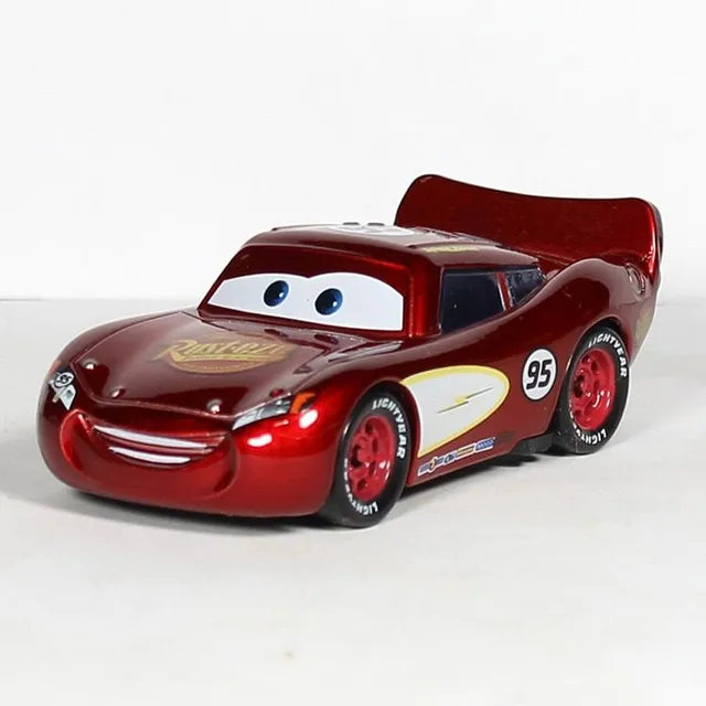 Trendy model cars from the movie Cars - different types Kidd