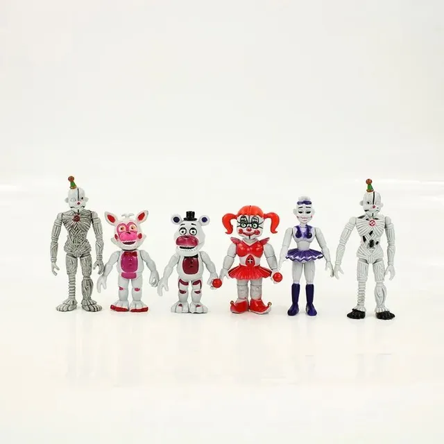 Five Nights at Freddy's figurines - 6 pcs