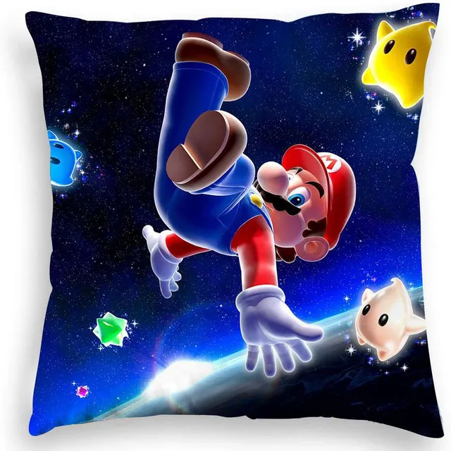 Stílusos párnahuzat Super Mario motívumokkal - különböző változatok