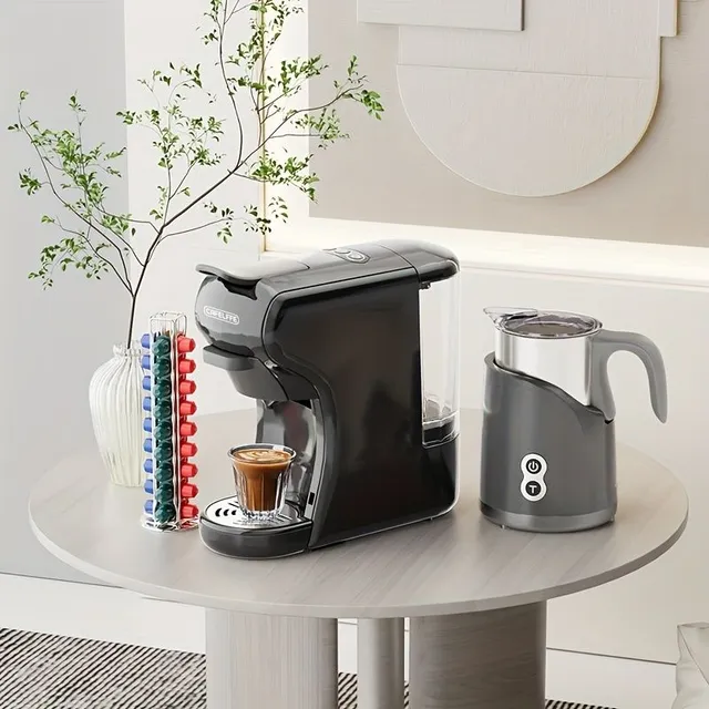 1pc Capsule Coffee machine 19bar Capsule Espressor Nespresso, Dolce Gusto and ground coffee