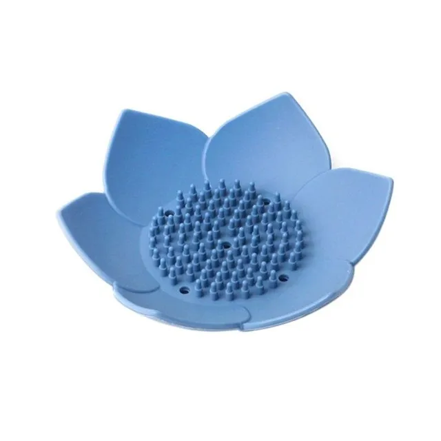 Blossom-shaped soap holder