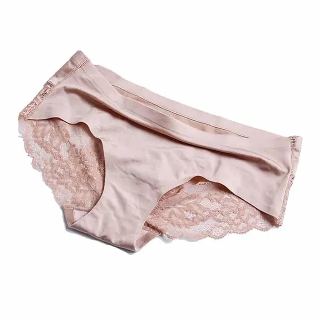 Seamless panties with lace Jemma m style-1-khaki