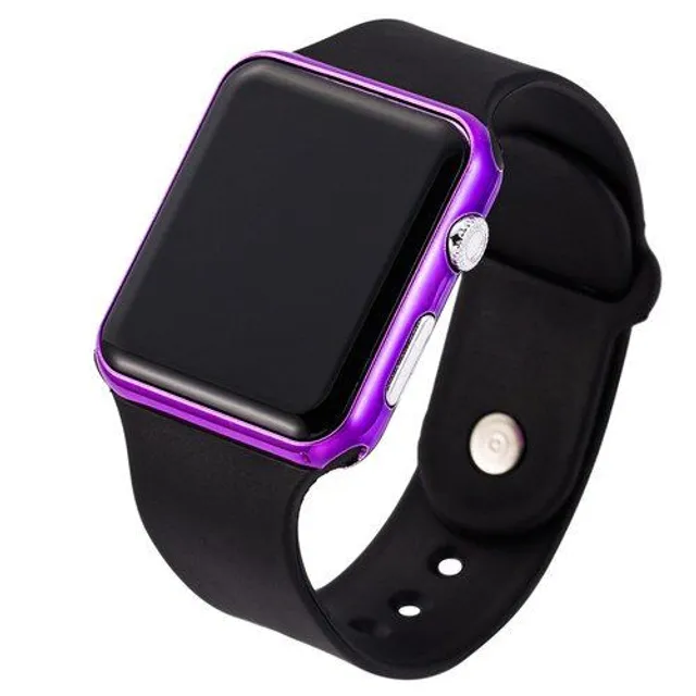 Stylish unisex LED sports watch