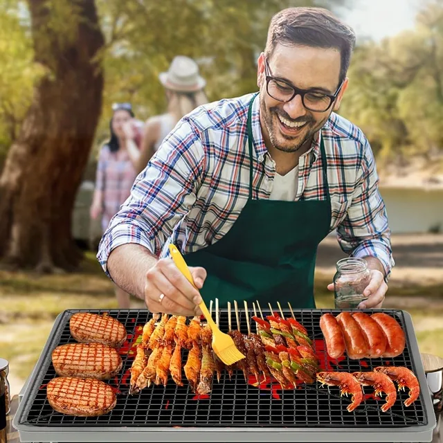 Set of baking sheet and stainless steel cooling grate