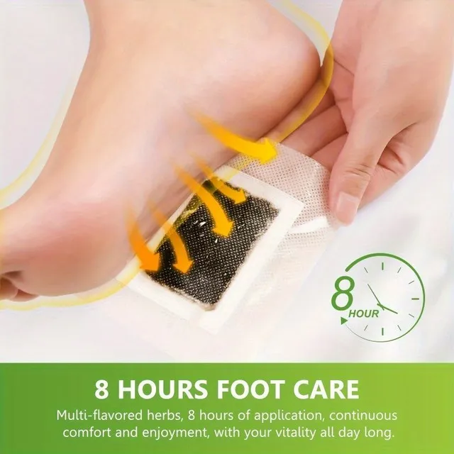 30 buc Patch-uri de curățare profundă a picioarelor