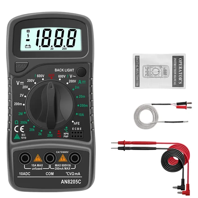 Digitálny multimeter AN8205C