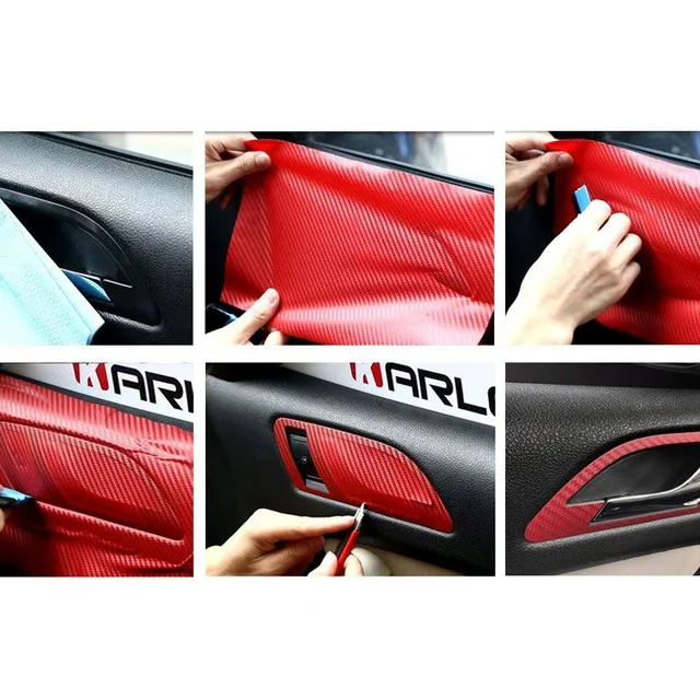 3D Carbon foil - 11 colours, 30x127 cm