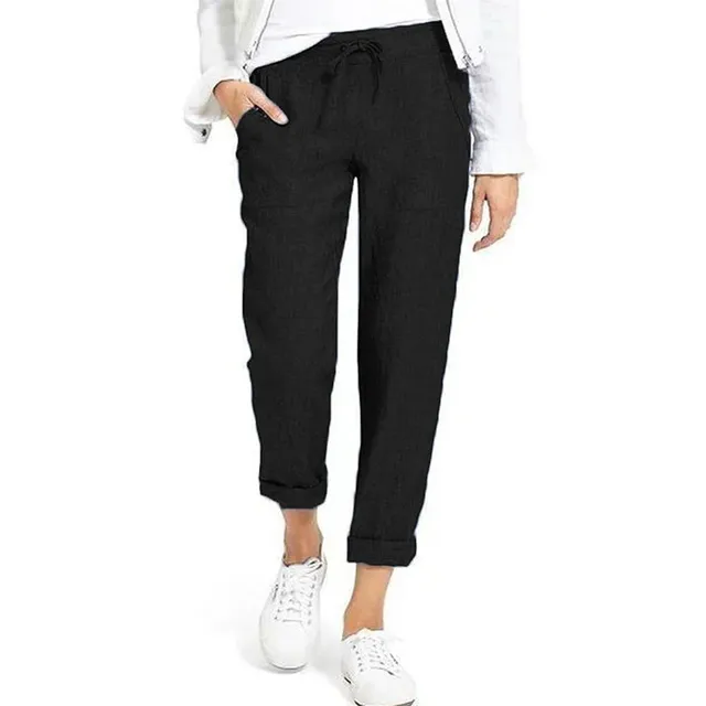 Pantaloni casual cargo pentru femei Logan