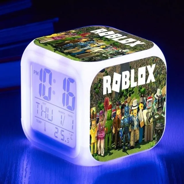 LED budík Roblox - viac variantov