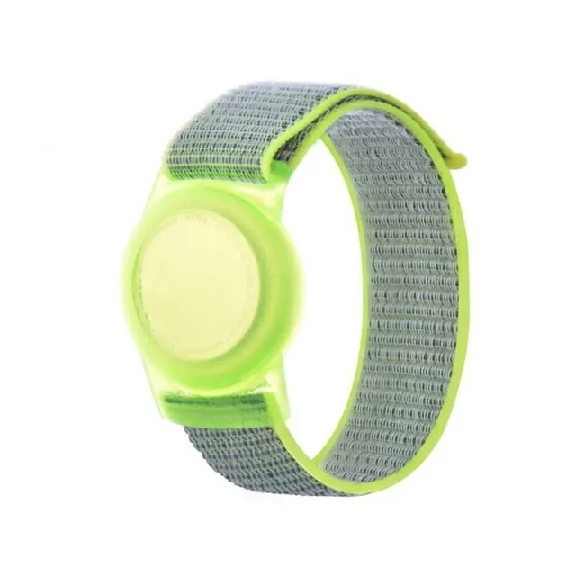 Children's nylon bracelet for AirTag yellow 170mm