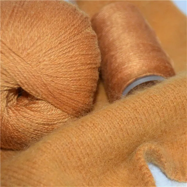 Nádherná 98% kašmírová příze na ruční pletení a háčkování - měkká a vhodná pro stroje - klubko na šály, svetry a další