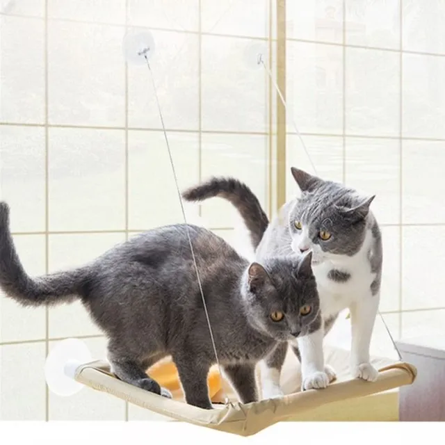 Okenní houpací síť pro kočky