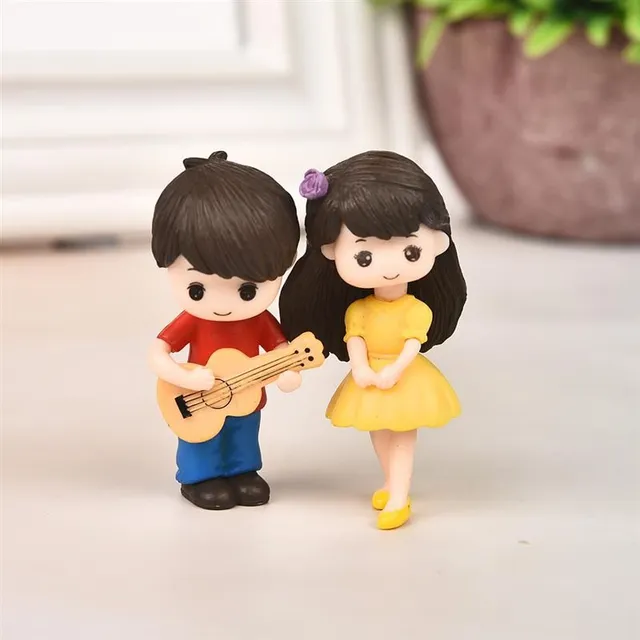 Figurine decorative băiat și fată