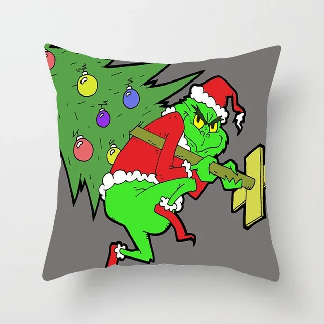 Christmas practical pillowcase with Grinch printing