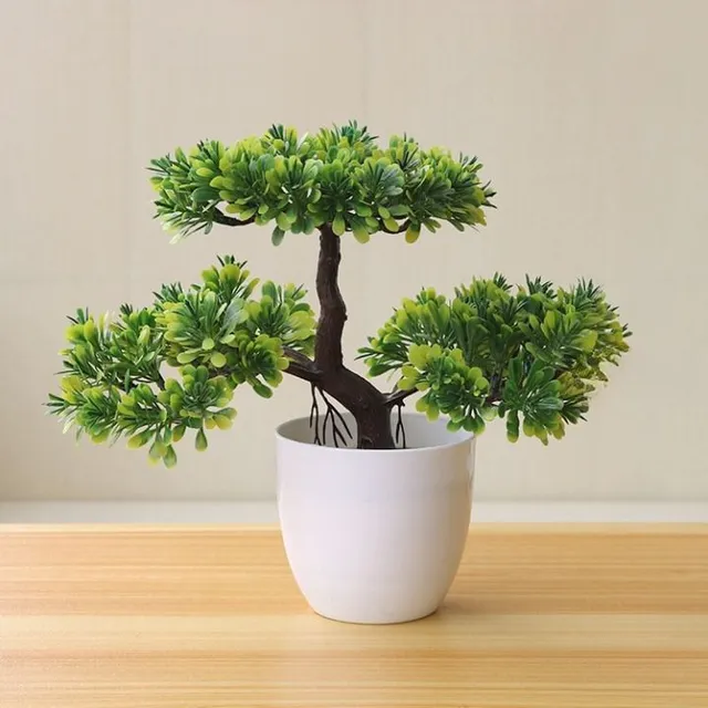 Dekoracyjne sztuczne Bonsai w doniczce