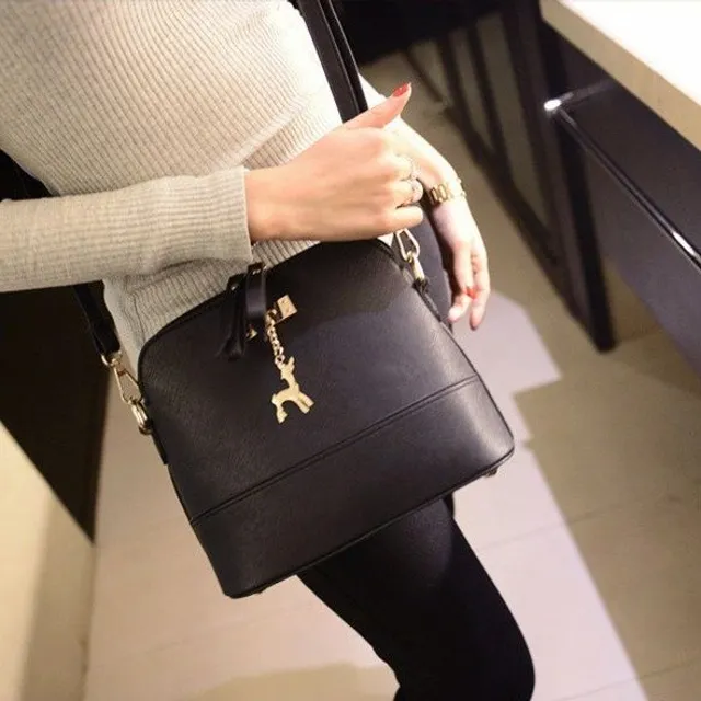 Sac à main pour femme au design magnifique - Noir