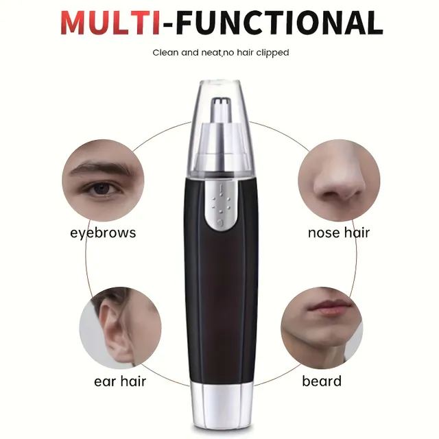 Multifunctional trimmer for nasal hair