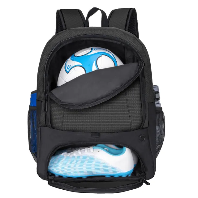 Sports backpack for the ball with space for shoes for youth