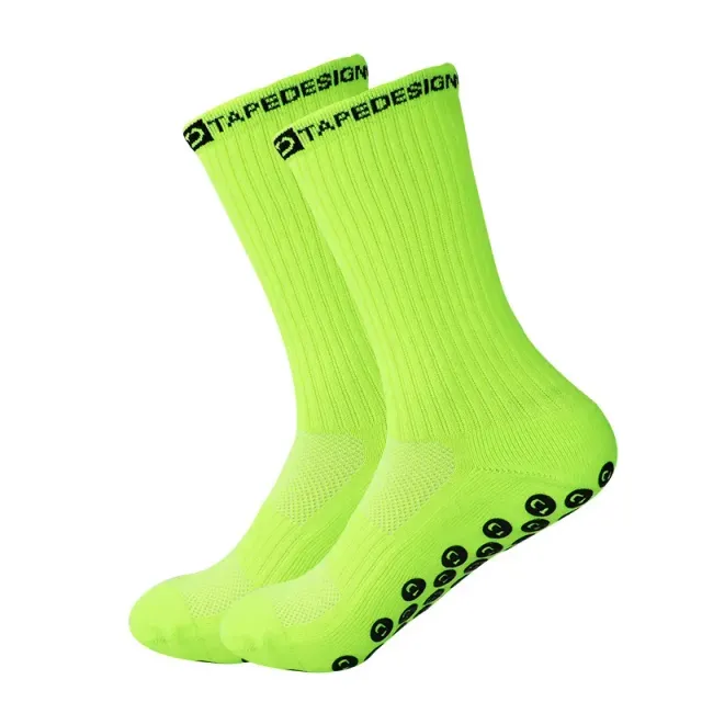 Unisex anti-slip socks for football, basketball and hockey