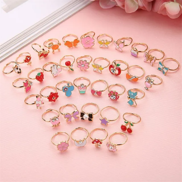 Girls set of cute rings