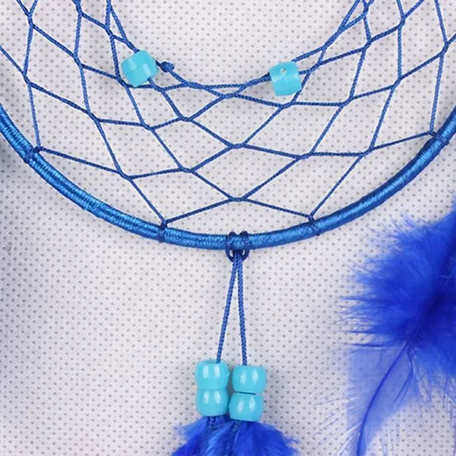 Dreamcatcher with feathers and bell - 3 colors