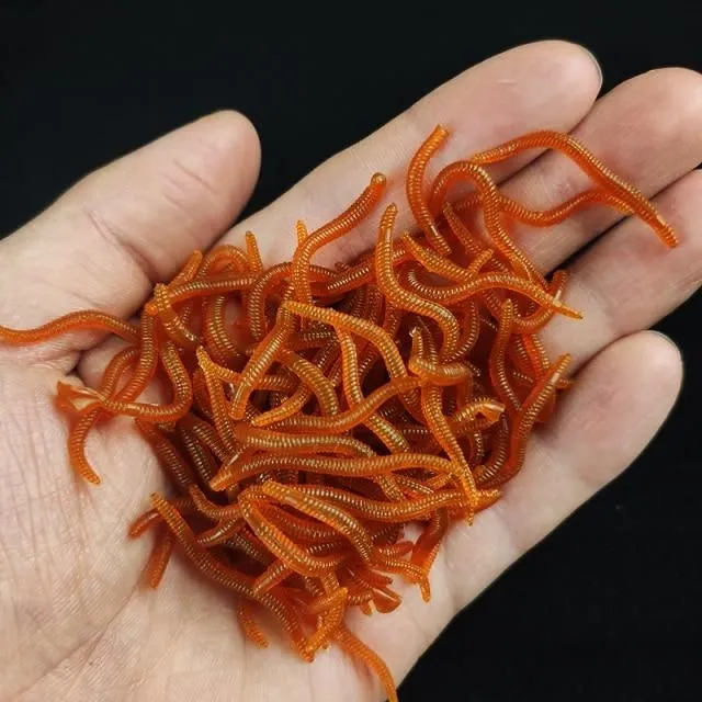 Fishing bait artificial worms