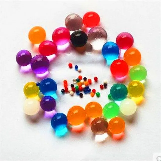 10 000 water beads - 5 colours