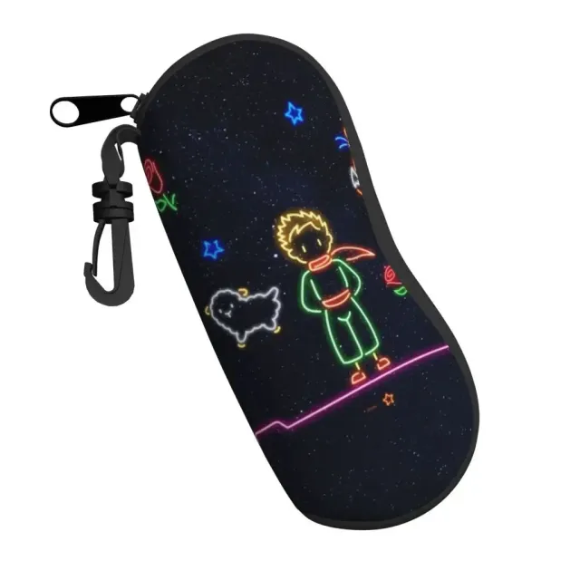 Drawn case for glasses with the theme of Little Prince