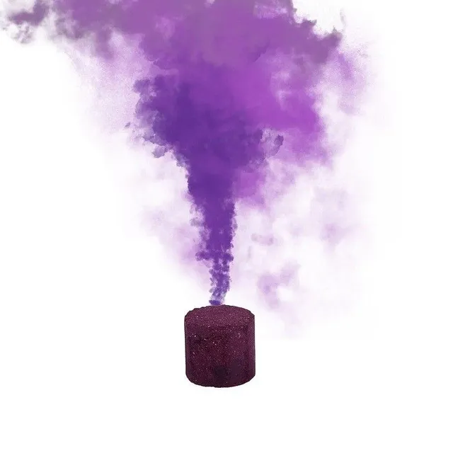 Colour smoke bomb Color smoke for party Color smoker for photo shoot Burning time 1 min Requisite for photography 2.2 x 2.5 cm 3 pcs