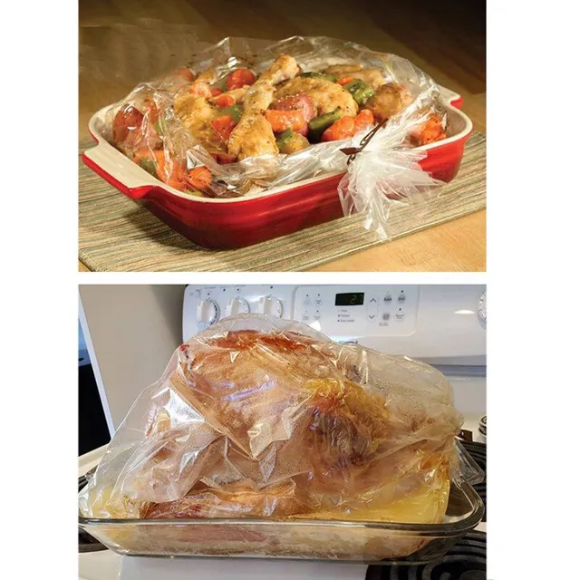 Specjalne plastikowe torby do pieczenia mięsa Waylon