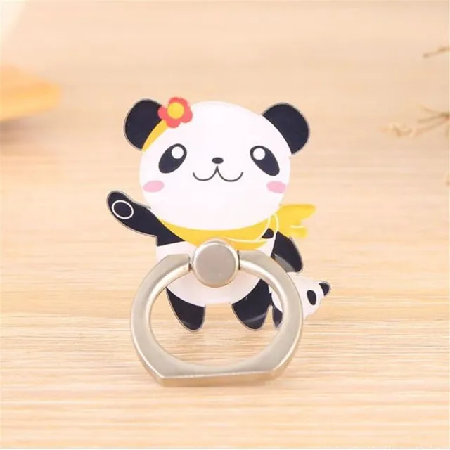 Praktikus PopSocket-tartó egy aranyos panda alakjában