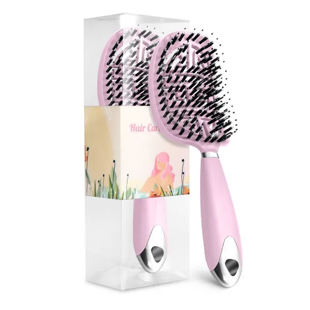 Profesionálna kefa na vlasy Pop Brush Brosse Detangling Hair Brush