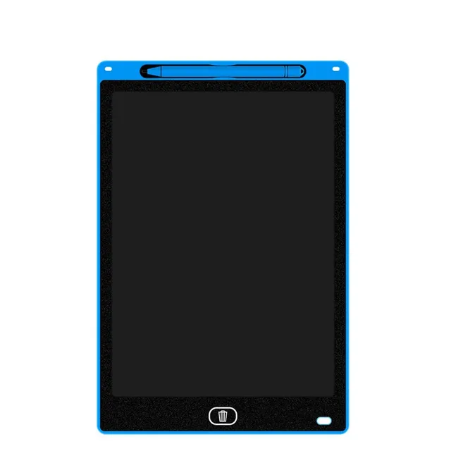 Children's drawing tablet with LCD display for drawing and writing