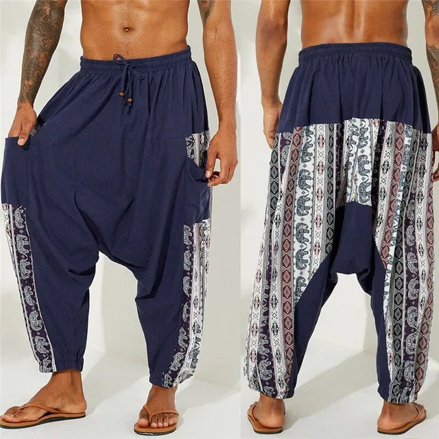 Men's vintage harem pants Lamar