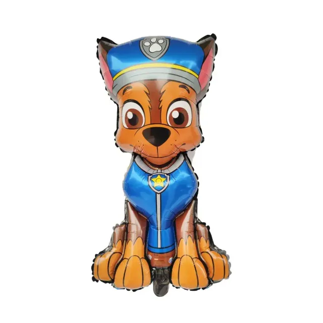 Baloane de aniversare din aluminiu cu personaje din desenele animate Tlapková patrola - Paw Patrol