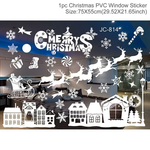 Christmas decorations - stickers for windows