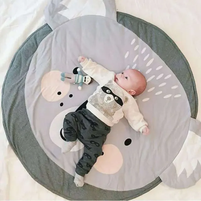 Perfect baby soft cotton mat with pets