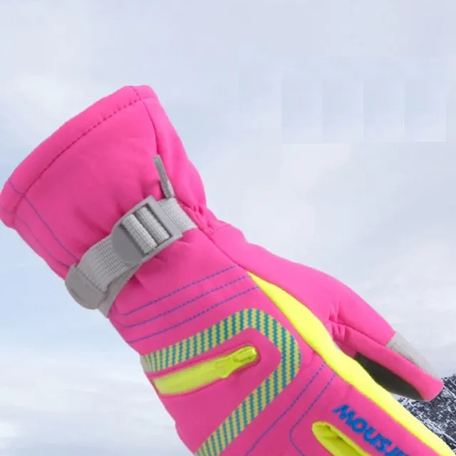 Unisex lyžiarske rukavice - 6 farieb