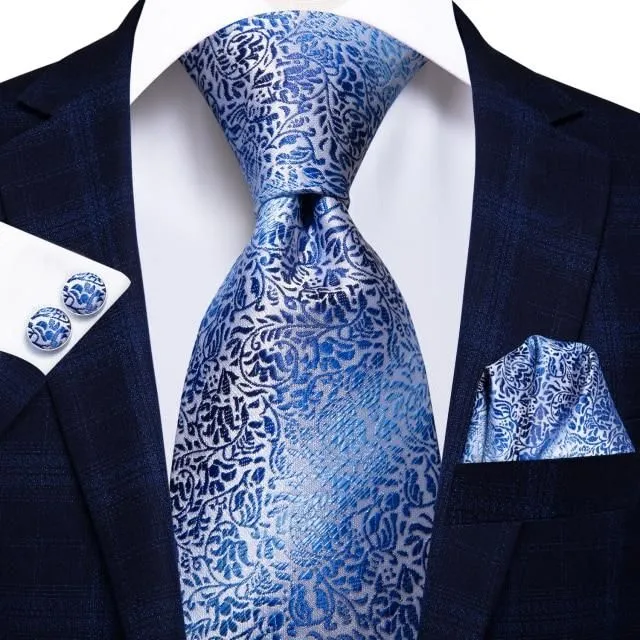 Cravată de lux din mătase pentru bărbați sn-3165