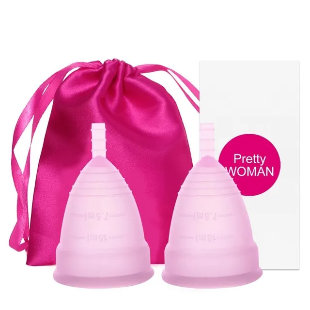 Women's silicone menstrual cup Moose | 2 pcs