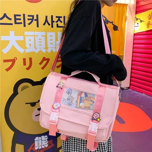 Stylish girls' briefcase - Kawaii