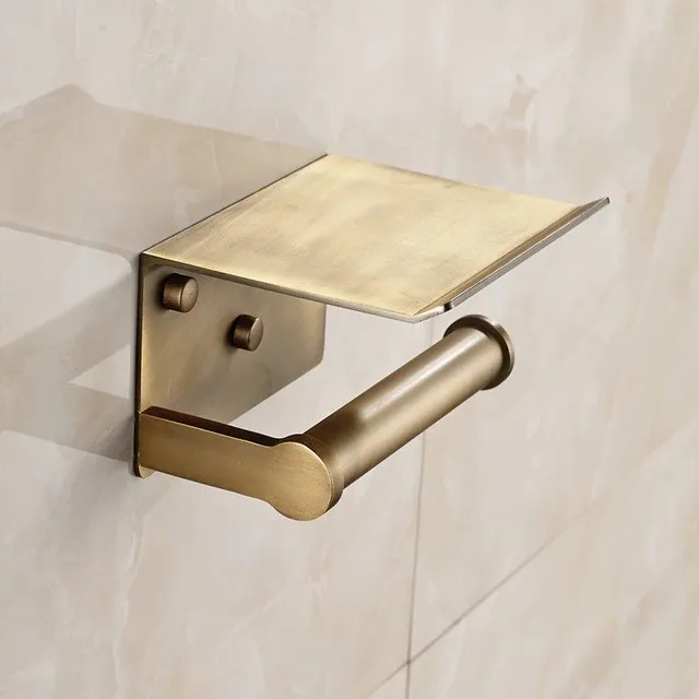 Aluminium toilet paper holder