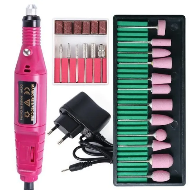 Professional electric nail grinder - set